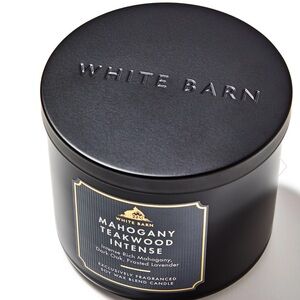 White Barn Mahogany Teakwood Intense 3-Wick Candle